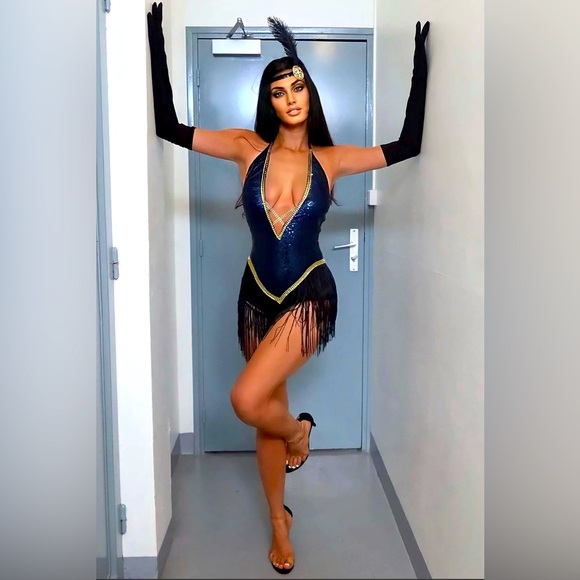 Halloween- Flapper Costume (3 piece) NWT - Picture 1 of 7